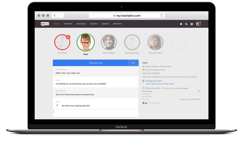 generowanie leadów przez czata